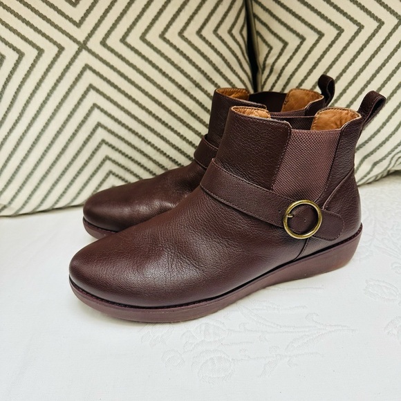 Fitflop Bria Buckle Ankle Boot, Size 9 - Picture 8 of 12